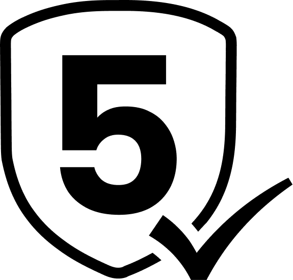 5 metų
garantija
